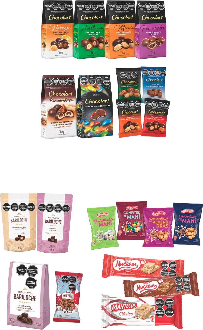 Chocolates y confituras para completar la caja